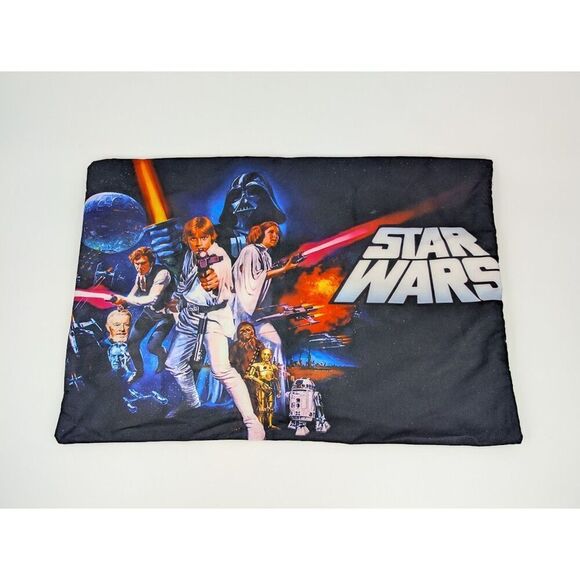 Star Wars A New Hope Pillow Case Episode IV Graphic Print Cover 28" x 18" - Picture 4 of 9
